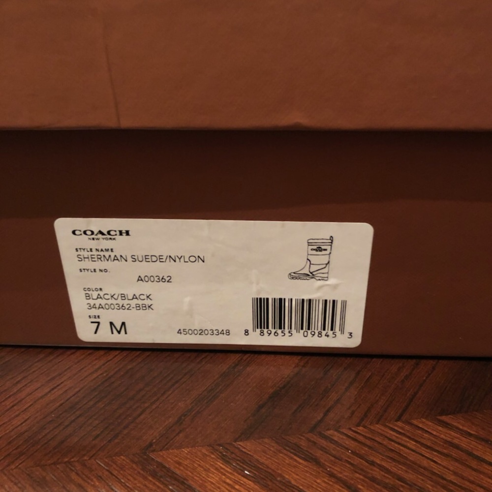 Coach boots - Picture 3 of 3